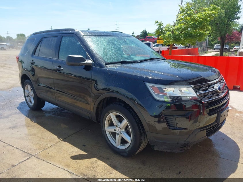 2018 Ford Explorer VIN 1FM5K8B82JGC45405 — IAAI salvage auction photo
