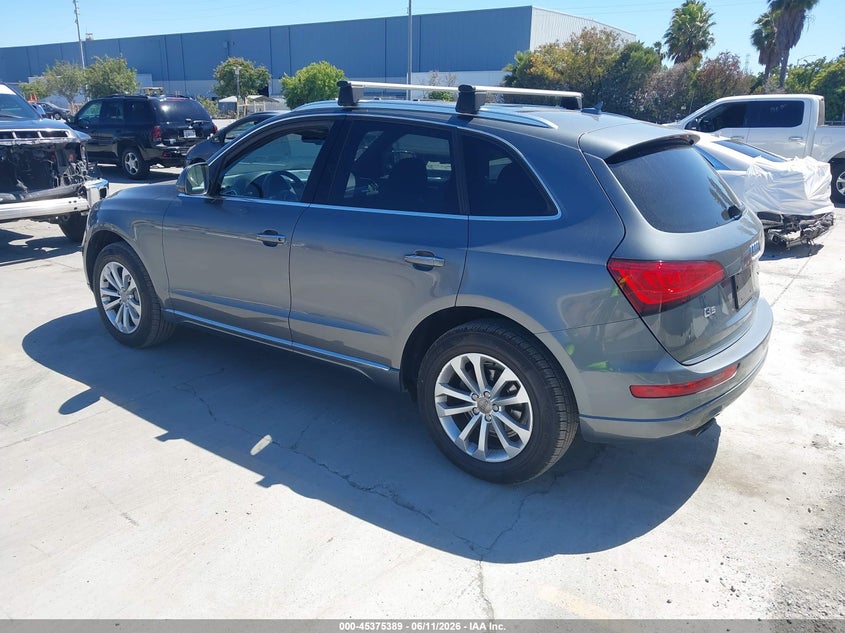 2015 Audi Q5 VIN WA1LFAFP0FA050626 IAAI salvage auction — MECHANICAL, Clear - Dealer Only (California), sold $1,600 on 2026-07-06 (photo 3)