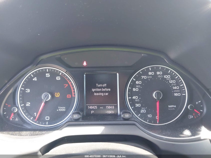2015 Audi Q5 VIN WA1LFAFP0FA050626 IAAI salvage auction — MECHANICAL, Clear - Dealer Only (California), sold $1,600 on 2026-07-06 (photo 7)