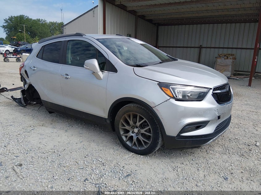 2019 Buick Encore VIN KL4CJ1SB1KB889889 IAAI salvage auction — FRONT & REAR, Salvage (Ohio), sold $1,400 on 2026-07-08 (photo 1)