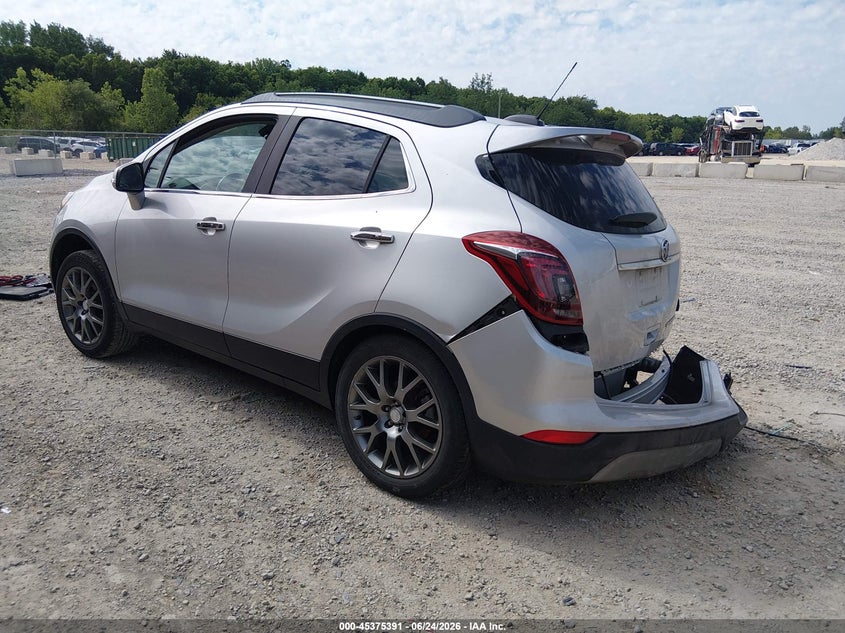 2019 Buick Encore VIN KL4CJ1SB1KB889889 IAAI salvage auction — FRONT & REAR, Salvage (Ohio), sold $1,400 on 2026-07-08 (photo 3)