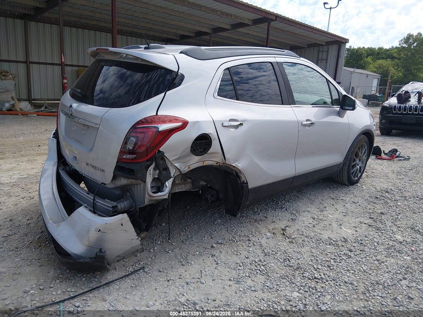 2019 Buick Encore VIN KL4CJ1SB1KB889889 IAAI salvage auction — FRONT & REAR, Salvage (Ohio), sold $1,400 on 2026-07-08 (photo 4)