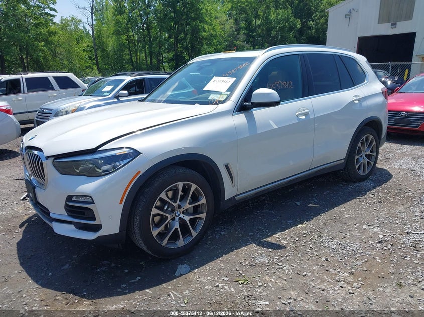 2021 BMW X5 VIN 5UXCR6C06M9F48685 IAAI salvage auction — FRONT END, Mv-907A (New York), sold $17,900 on 2026-07-14 (photo 2)