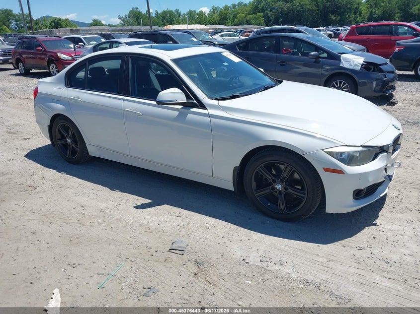 2014 BMW VIN WBA3D3C57EK155891 IAAI salvage auction — FRONT & REAR, Salvage (North Carolina), sold $5,200 on 2026-07-17 (photo 1)