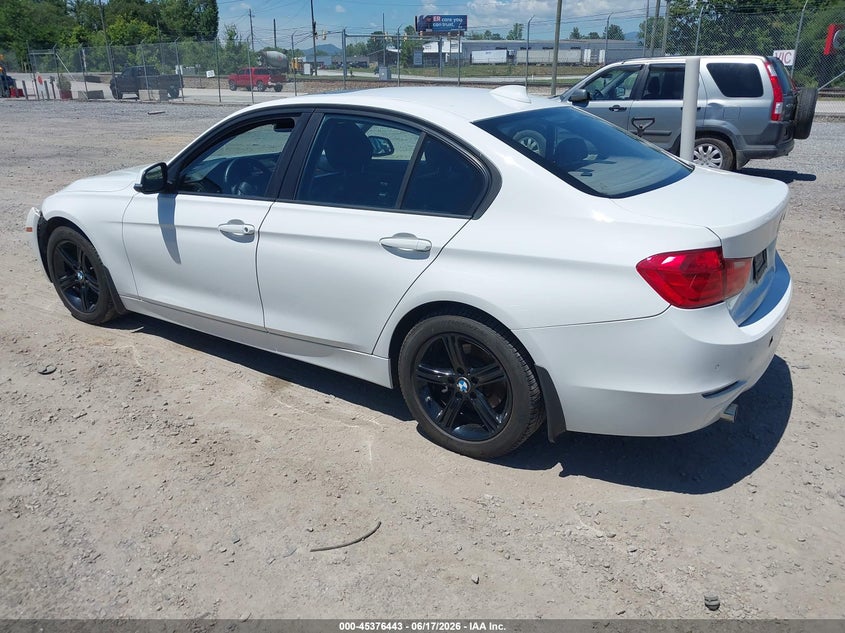 2014 BMW VIN WBA3D3C57EK155891 IAAI salvage auction — FRONT & REAR, Salvage (North Carolina), sold $5,200 on 2026-07-17 (photo 3)