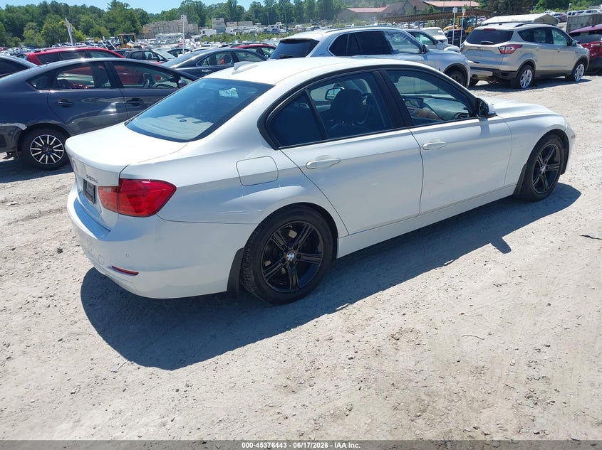 2014 BMW VIN WBA3D3C57EK155891 IAAI salvage auction — FRONT & REAR, Salvage (North Carolina), sold $5,200 on 2026-07-17 (photo 4)