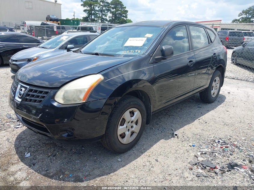 2009 Nissan Rogue sport VIN JN8AS58T99W059198 IAAI salvage auction — RIGHT REAR, Salvage (Georgia), sold $300 on 2026-07-15 (photo 2)
