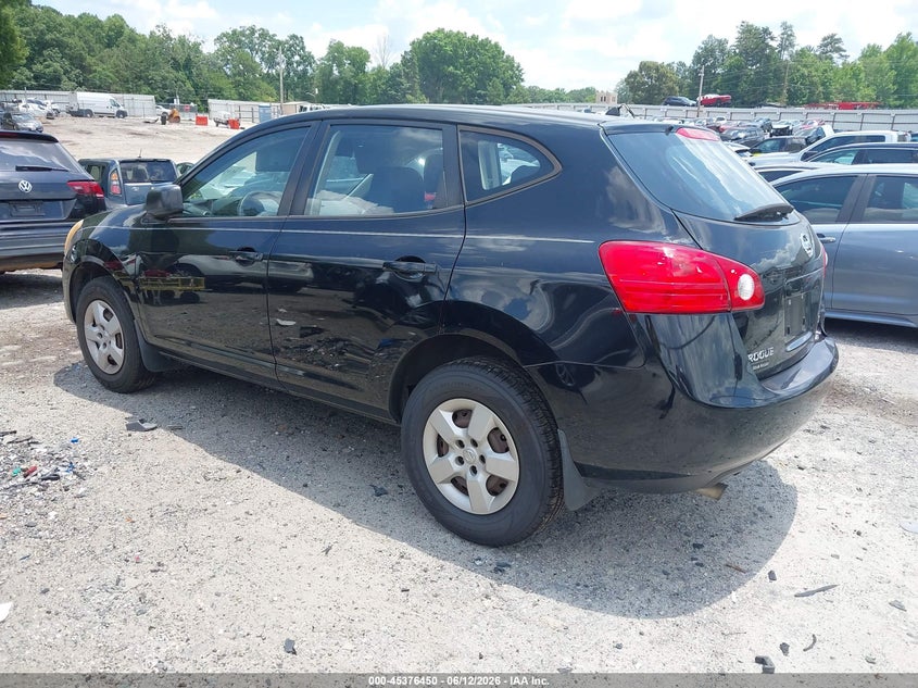 2009 Nissan Rogue sport VIN JN8AS58T99W059198 IAAI salvage auction — RIGHT REAR, Salvage (Georgia), sold $300 on 2026-07-15 (photo 3)