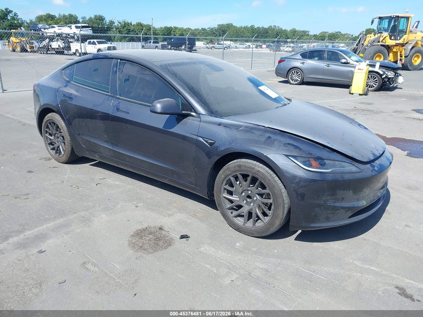 2025 Tesla Model 3 VIN 5YJ3E1EA4SF904685 — IAAI salvage auction photo