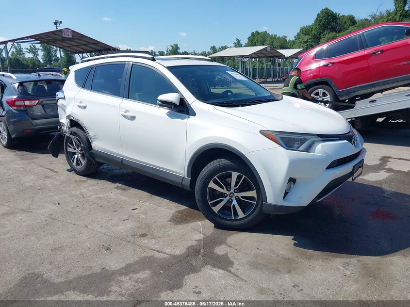 2016 Toyota Rav 4 VIN JTMWFREV4GJ100382 IAAI salvage auction — RIGHT REAR, Salvage - Greater Than 75% (Maryland), sold $7,675 on 2026-07-09 (photo 1)