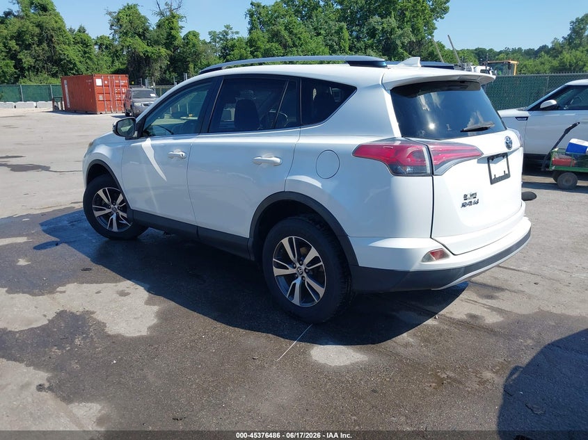 2016 Toyota Rav 4 VIN JTMWFREV4GJ100382 IAAI salvage auction — RIGHT REAR, Salvage - Greater Than 75% (Maryland), sold $7,675 on 2026-07-09 (photo 3)