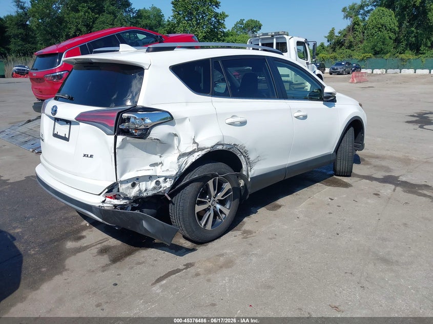 2016 Toyota Rav 4 VIN JTMWFREV4GJ100382 IAAI salvage auction — RIGHT REAR, Salvage - Greater Than 75% (Maryland), sold $7,675 on 2026-07-09 (photo 4)