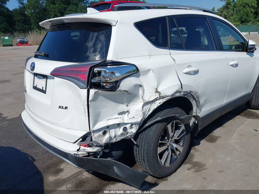 2016 Toyota Rav 4 VIN JTMWFREV4GJ100382 IAAI salvage auction — RIGHT REAR, Salvage - Greater Than 75% (Maryland), sold $7,675 on 2026-07-09 (photo 6)
