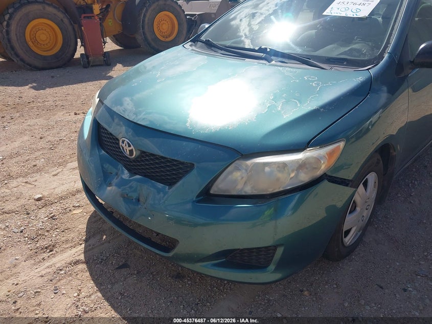 2010 Toyota Corolla VIN JTDBU4EE0A9102310 IAAI salvage auction — FRONT & REAR, Salvage (Texas), sold $1,200 on 2026-07-19 (photo 6)