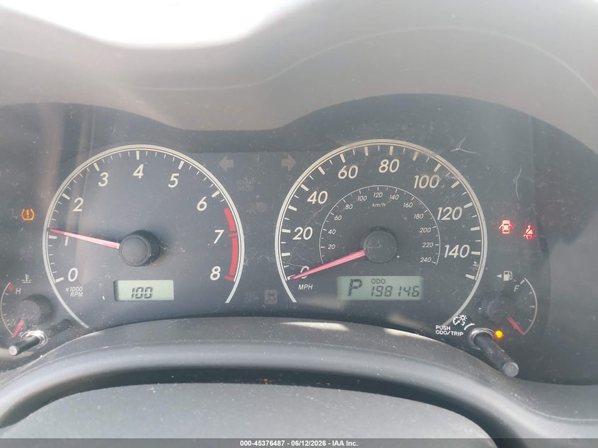 2010 Toyota Corolla VIN JTDBU4EE0A9102310 IAAI salvage auction — FRONT & REAR, Salvage (Texas), sold $1,200 on 2026-07-19 (photo 7)