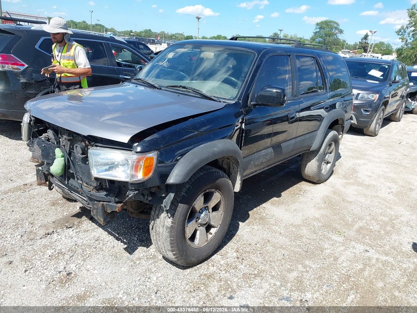 2001 Toyota 4runner VIN JT3HN86R819047674 IAAI salvage auction — NORMAL WEAR, Clear (Illinois), sold $900 on 2026-07-28 (photo 2)