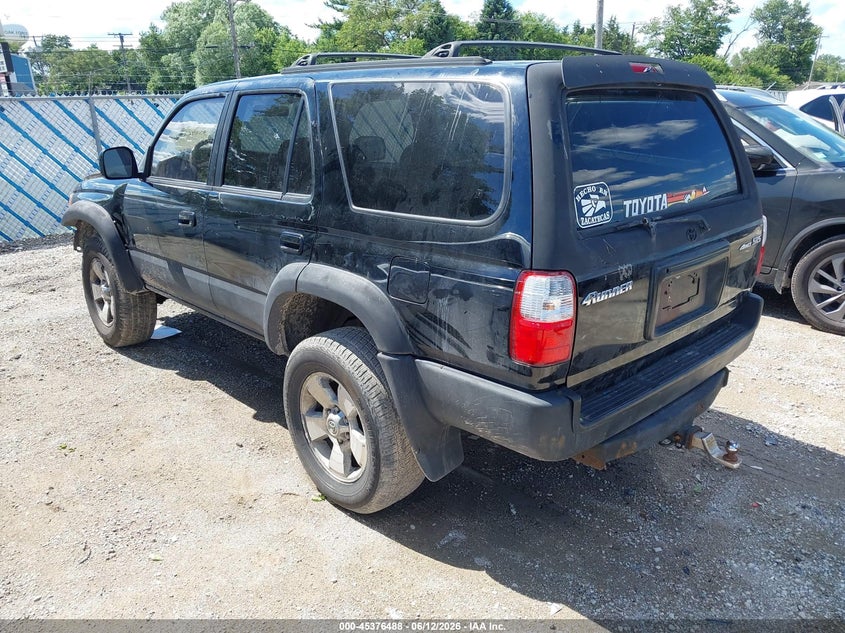 2001 Toyota 4runner VIN JT3HN86R819047674 IAAI salvage auction — NORMAL WEAR, Clear (Illinois), sold $900 on 2026-07-28 (photo 3)