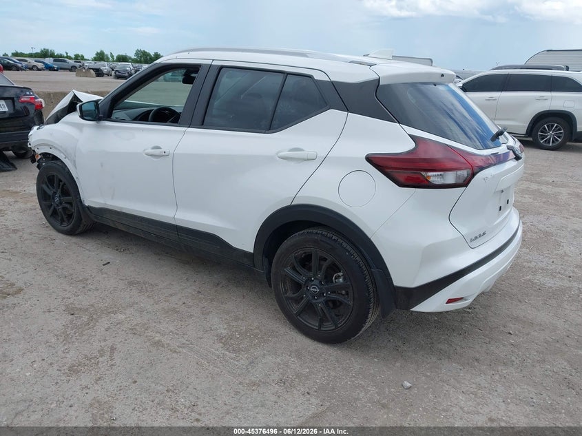 2022 Nissan Kicks VIN 3N1CP5CV4NL514105 IAAI salvage auction — FRONT END, Salvage (Texas), sold $3,100 on 2026-08-18 (photo 3)