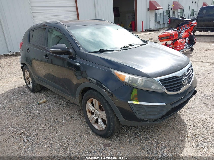 2012 Kia Sportage VIN KNDPBCA27C7232570 IAAI salvage auction — NORMAL WEAR, Clear (Louisiana), sold $1,200 on 2026-07-20 (photo 1)