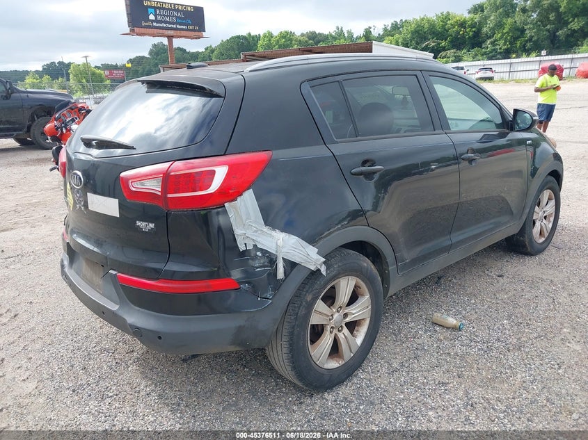 2012 Kia Sportage VIN KNDPBCA27C7232570 IAAI salvage auction — NORMAL WEAR, Clear (Louisiana), sold $1,200 on 2026-07-20 (photo 4)