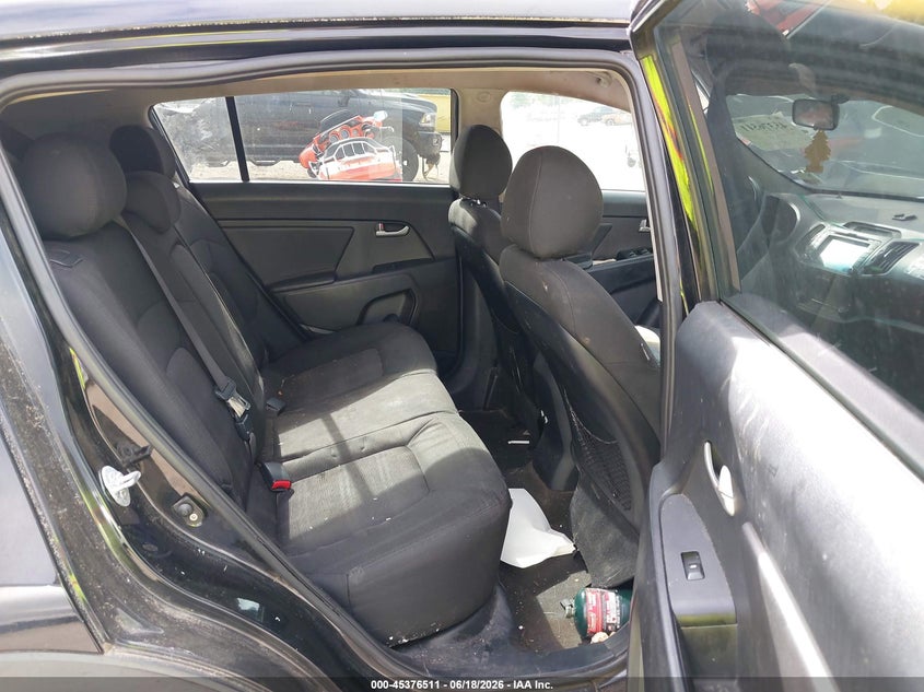 2012 Kia Sportage VIN KNDPBCA27C7232570 IAAI salvage auction — NORMAL WEAR, Clear (Louisiana), sold $1,200 on 2026-07-20 (photo 8)