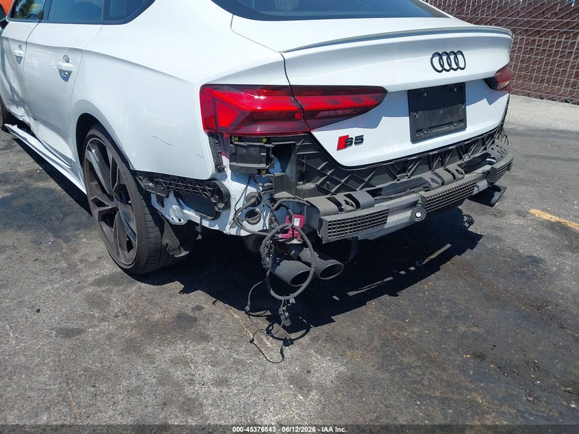 2023 Audi S5 VIN WAUB4CF54PA068966 IAAI salvage auction — REAR END, Salvage (California), sold $15,600 on 2026-07-29 (photo 6)