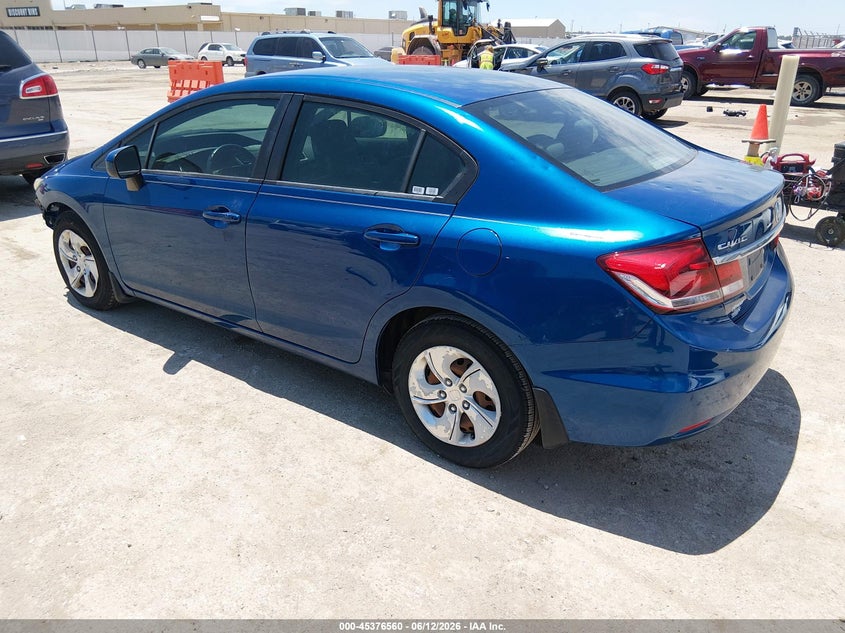2014 Honda Civic VIN 2HGFB2F50EH505656 IAAI salvage auction — FRONT END, Salvage (Kansas), sold $1,875 on 2026-07-24 (photo 3)