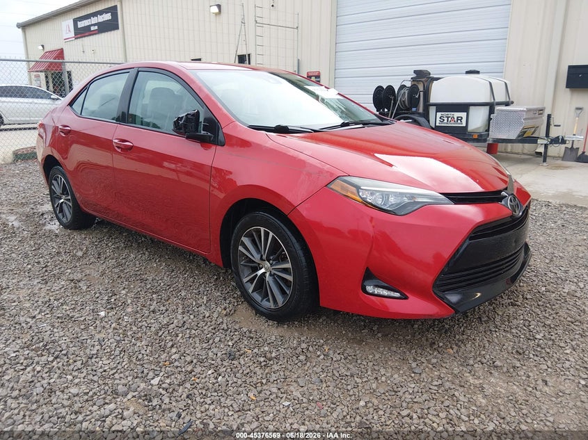 2017 Toyota Corolla VIN 5YFBURHE0HP626926 IAAI salvage auction — FRONT END, Clear (Alabama), sold $10,100 on 2026-07-06 (photo 1)