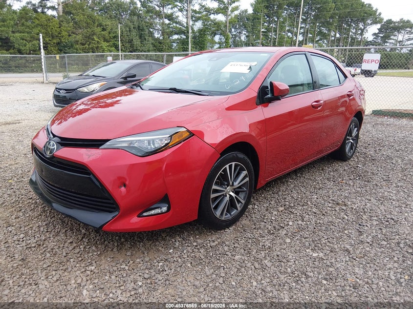 2017 Toyota Corolla VIN 5YFBURHE0HP626926 IAAI salvage auction — FRONT END, Clear (Alabama), sold $10,100 on 2026-07-06 (photo 2)
