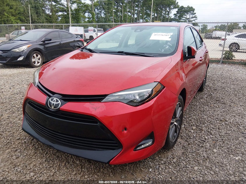 2017 Toyota Corolla VIN 5YFBURHE0HP626926 IAAI salvage auction — FRONT END, Clear (Alabama), sold $10,100 on 2026-07-06 (photo 6)