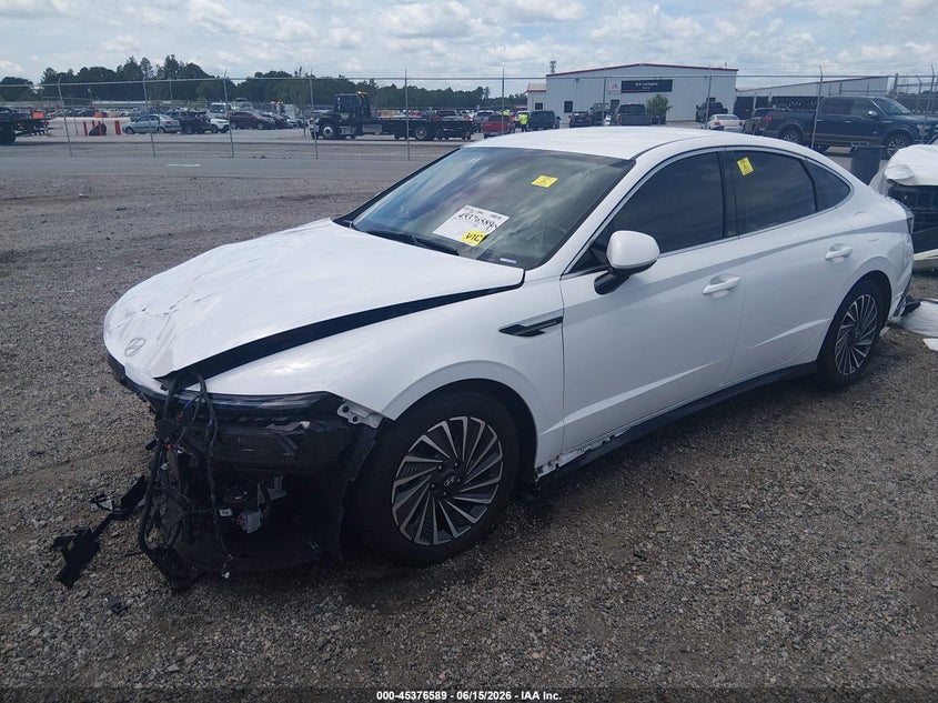 2025 Hyundai Sonata VIN KMHL34JJ0SA123020 IAAI salvage auction — FRONT END, Salvage Title, sold $5,900 on 2026-08-02 (photo 2)