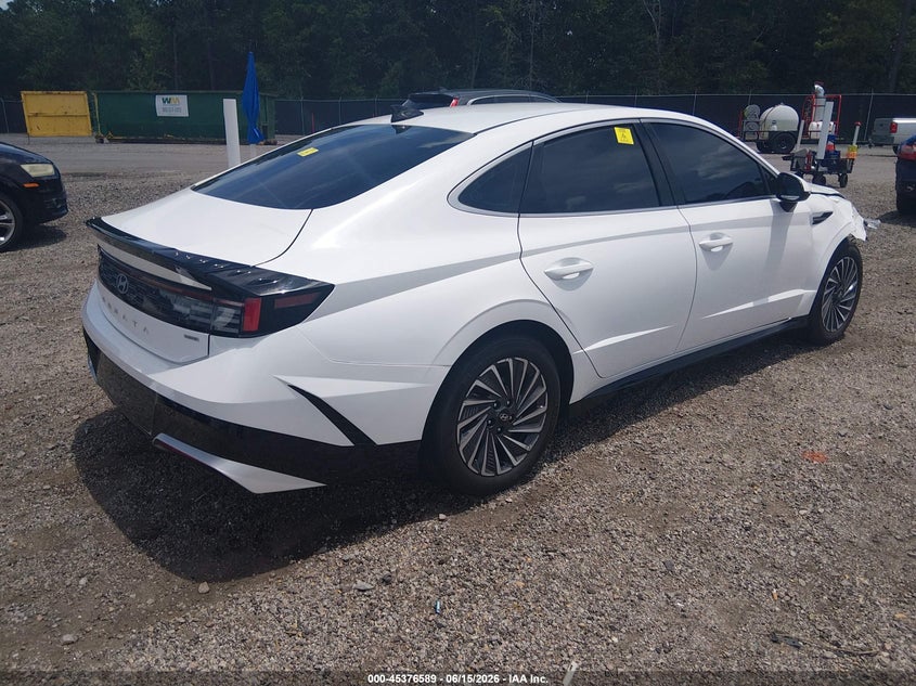 2025 Hyundai Sonata VIN KMHL34JJ0SA123020 IAAI salvage auction — FRONT END, Salvage Title, sold $5,900 on 2026-08-02 (photo 4)
