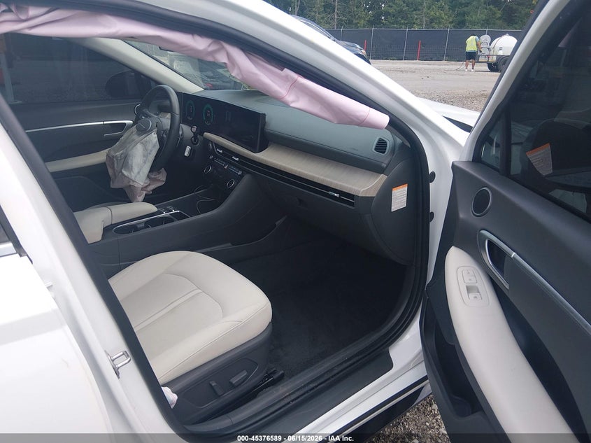2025 Hyundai Sonata VIN KMHL34JJ0SA123020 IAAI salvage auction — FRONT END, Salvage Title, sold $5,900 on 2026-08-02 (photo 5)