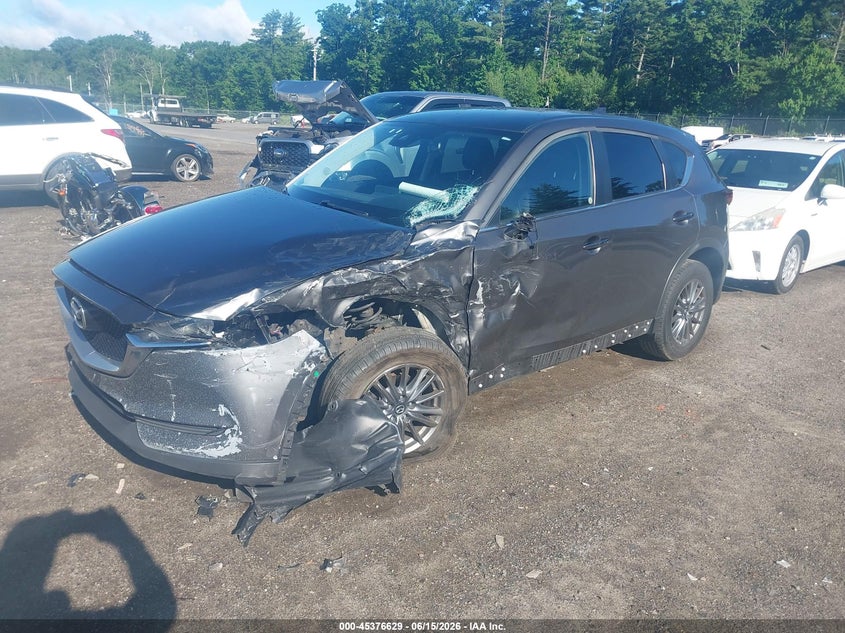 2017 Mazda Cx-5 VIN JM3KFBCL5H0134790 IAAI salvage auction — SIDE, Salvage (Massachusetts), sold $3,200 on 2026-07-17 (photo 2)