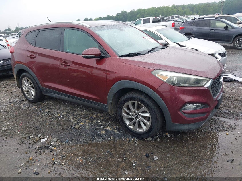 2016 Hyundai Tucson VIN KM8J3CA26GU023973 IAAI salvage auction — REAR END, Salvage (Georgia), sold $3,350 on 2026-07-15 (photo 1)