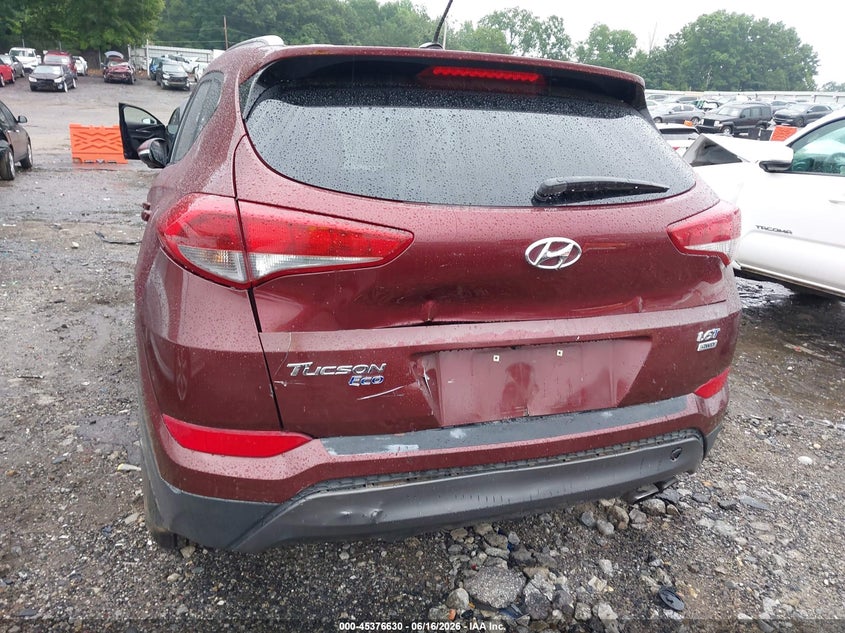 2016 Hyundai Tucson VIN KM8J3CA26GU023973 IAAI salvage auction — REAR END, Salvage (Georgia), sold $3,350 on 2026-07-15 (photo 6)