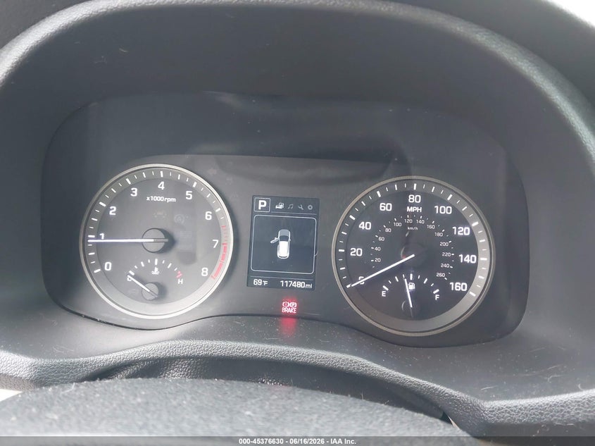 2016 Hyundai Tucson VIN KM8J3CA26GU023973 IAAI salvage auction — REAR END, Salvage (Georgia), sold $3,350 on 2026-07-15 (photo 7)