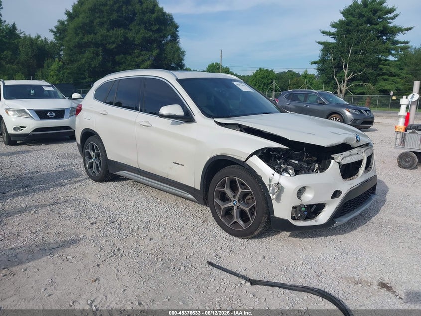 2018 BMW X1 VIN WBXHU7C32J5H40701 IAAI salvage auction — FRONT END, Salvage (Alabama), sold $2,725 on 2026-07-20 (photo 1)