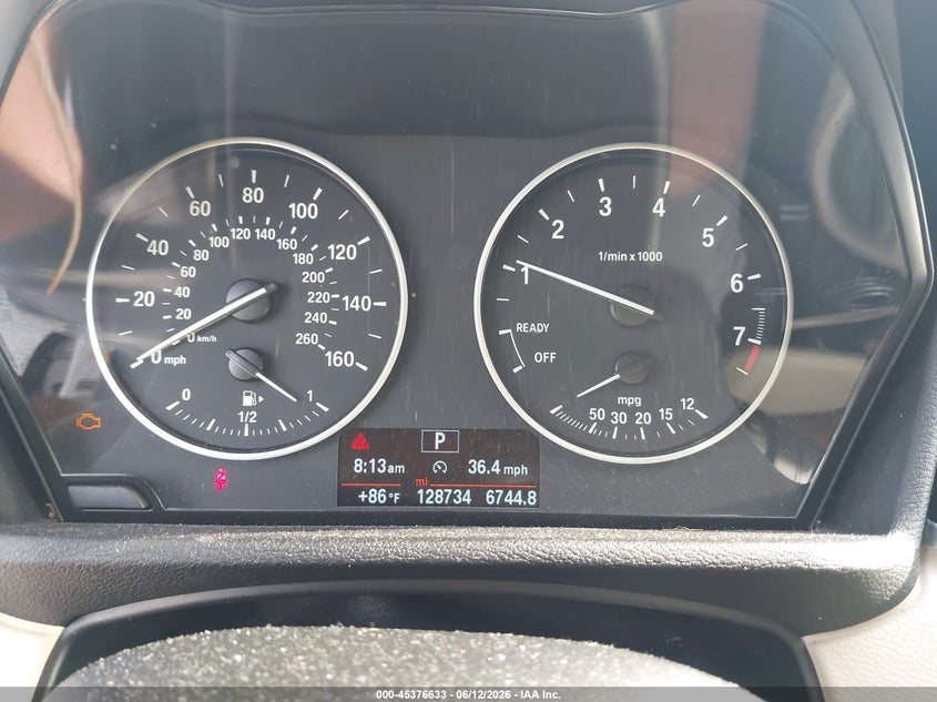 2018 BMW X1 VIN WBXHU7C32J5H40701 IAAI salvage auction — FRONT END, Salvage (Alabama), sold $2,725 on 2026-07-20 (photo 7)
