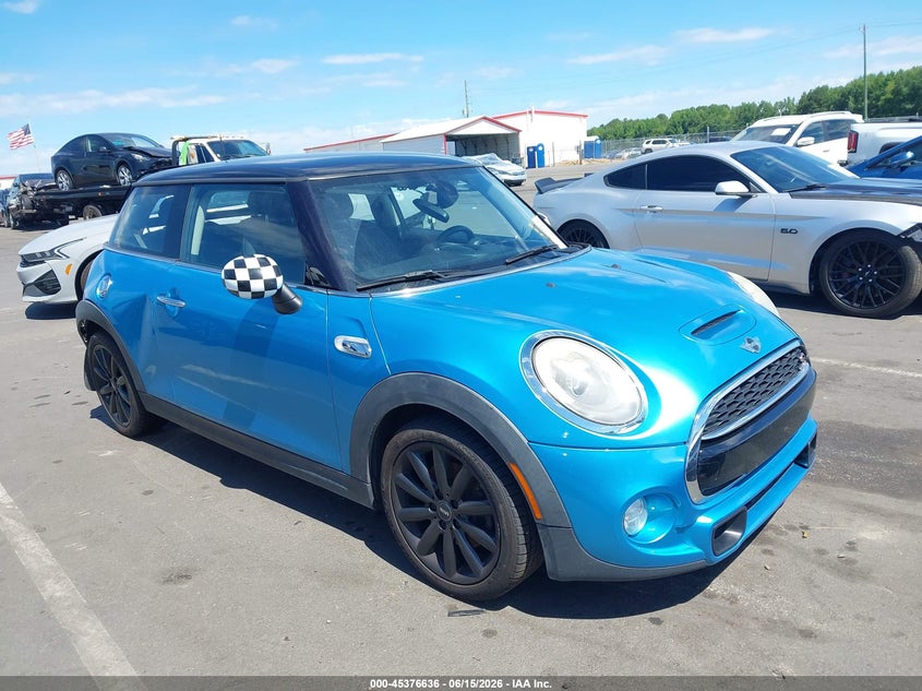 2016 Mini Hard top VIN WMWXP7C55G2A42625 IAAI salvage auction — REAR END, Salvage (North Carolina), sold $250 on 2026-07-22 (photo 1)