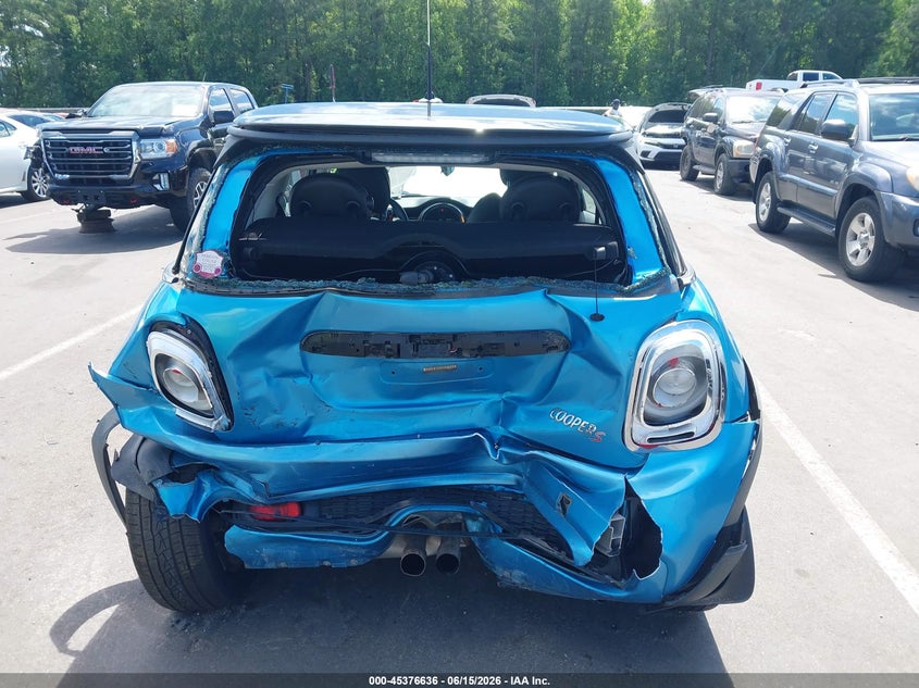 2016 Mini Hard top VIN WMWXP7C55G2A42625 IAAI salvage auction — REAR END, Salvage (North Carolina), sold $250 on 2026-07-22 (photo 6)