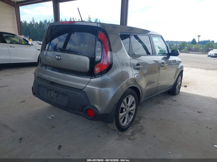 2014 Kia Soul VIN KNDJP3A57E7006775 IAAI salvage auction — FRONT END, Salvage Title, sold $725 on 2026-07-29 (photo 4)