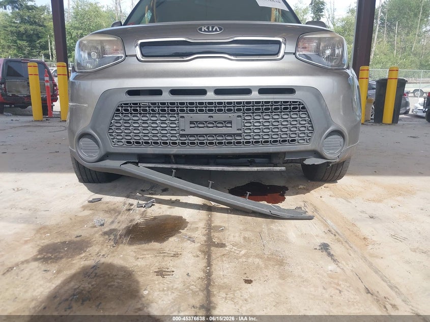 2014 Kia Soul VIN KNDJP3A57E7006775 IAAI salvage auction — FRONT END, Salvage Title, sold $725 on 2026-07-29 (photo 6)