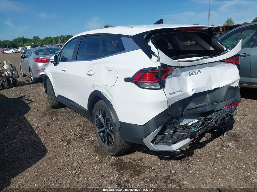 2024 Kia Sportage VIN 5XYK33DF4RG218918 IAAI salvage auction — REAR END, Salvage (Ohio), sold $7,800 on 2026-07-29 (photo 3)