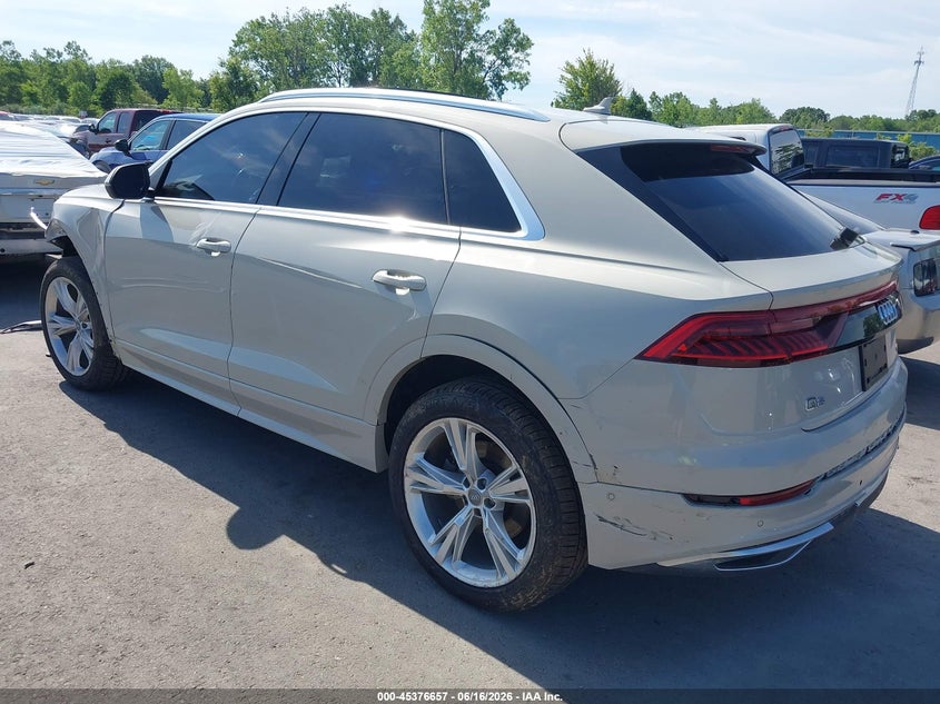 2020 Audi Q8 VIN WA1BVAF13LD014028 IAAI salvage auction — FRONT END, Salvage Title, sold $10,200 on 2026-08-01 (photo 3)