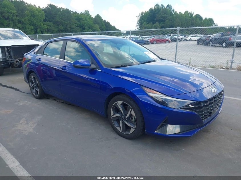 2023 Hyundai Elantra VIN KMHLP4AG8PU478970 IAAI salvage auction — REAR END, Salvage Title, sold $6,300 on 2026-07-29 (photo 1)