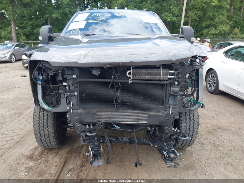 2024 Ford F350 VIN 1FT8W3BTXRED79602 IAAI salvage auction — FRONT END, Salvage Title, sold $8,100 on 2026-07-29 (photo 6)