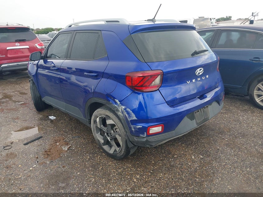 2023 Hyundai Venue VIN KMHRC8A31PU263229 IAAI salvage auction — FRONT END, Salvage Title, sold $1,700 on 2026-07-22 (photo 3)