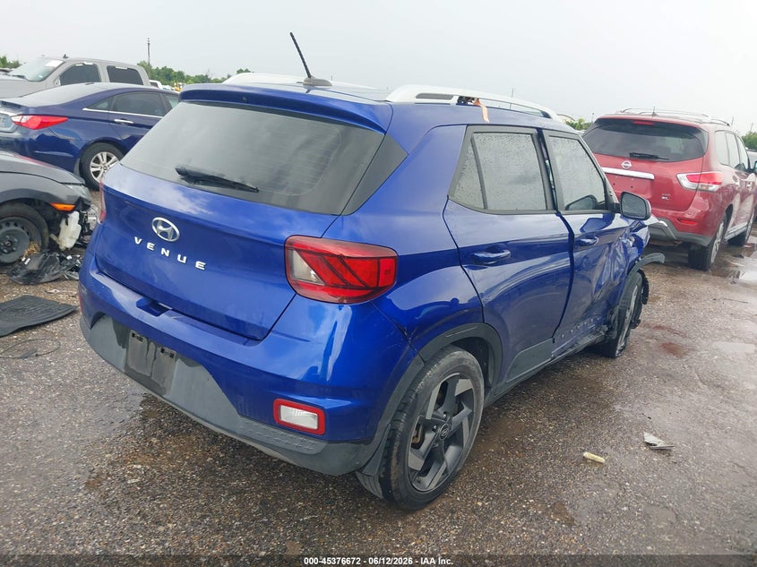 2023 Hyundai Venue VIN KMHRC8A31PU263229 IAAI salvage auction — FRONT END, Salvage Title, sold $1,700 on 2026-07-22 (photo 4)