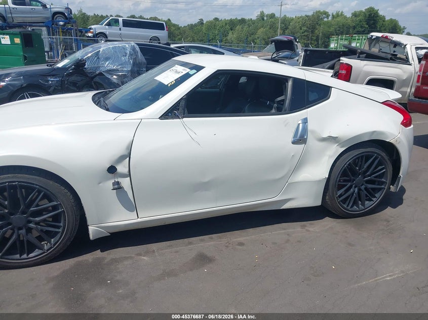 2009 Nissan 370z VIN JN1AZ44E49M403009 IAAI salvage auction — LEFT SIDE, Salvage (Idaho), sold $25 on 2026-07-29 (photo 6)